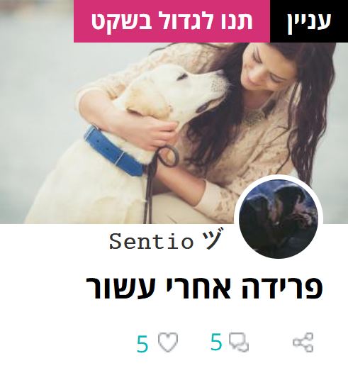 פרידה אחרי עשור