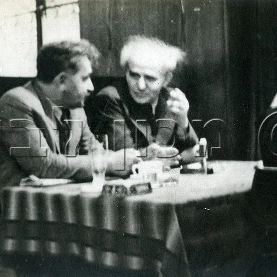 דוד בן גוריון וברל כצנלסון